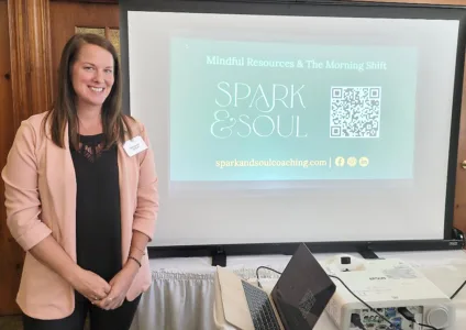 Life coach speaks at GFWC meeting